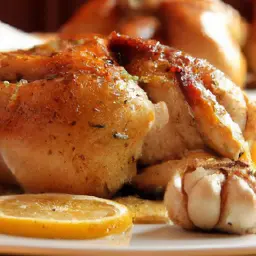 Teaser Image: Lemon Garlic Roasted Chicken